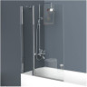 Шторка для ванны 90 см BELBAGNO UNO-V-11-90/150-C-Cr