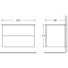 Тумба Rovere Nature 100 см BELBAGNO ETNA ETNA100RN-KEPMCO-1338-SET